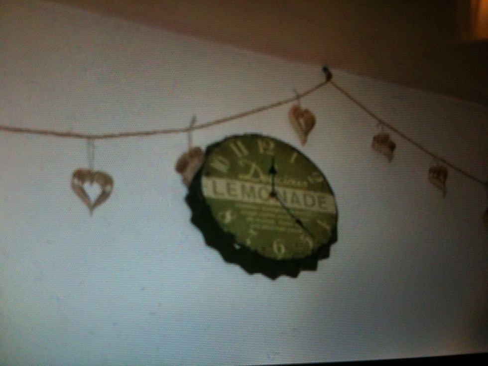 And here's how I made it into bunting