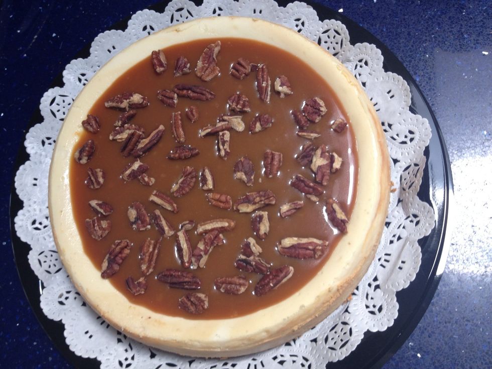 And hey. If your cheesecake doesn't look this good the first time, don't worry about it\u2026 I have made hundreds. \u2022literally\u2022