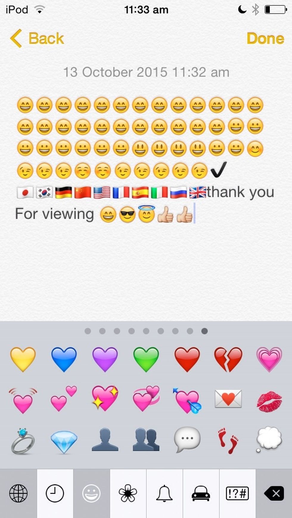 And hope you have a fun time with the emojis and different keyboards\ud83d\udcf1\ud83d\udcf1\ud83d\udcf1\ud83d\udcf1\ud83d\udcf1\ud83d\ude03\ud83d\ude03\ud83d\ude03\ud83d\ude03\ud83d\udc4d\ud83d\ude04\u2714\ufe0f\u203c\ufe0f\u263a\ufe0f