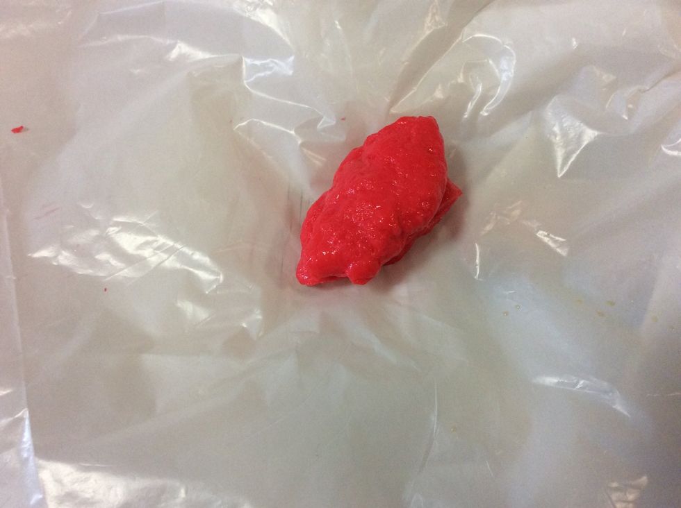 And I have squished it back together,if you are still not sure then just keep playing with it