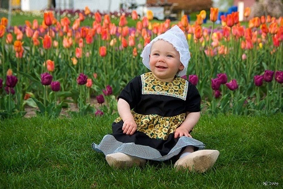 And I'm like, what the . . . ?! Dutch Baby?! And she says, "No, no, not what you're thinking - it's an oven baked pancake that's similar to a giant popover." I AM intrigued. I want to know more. . .