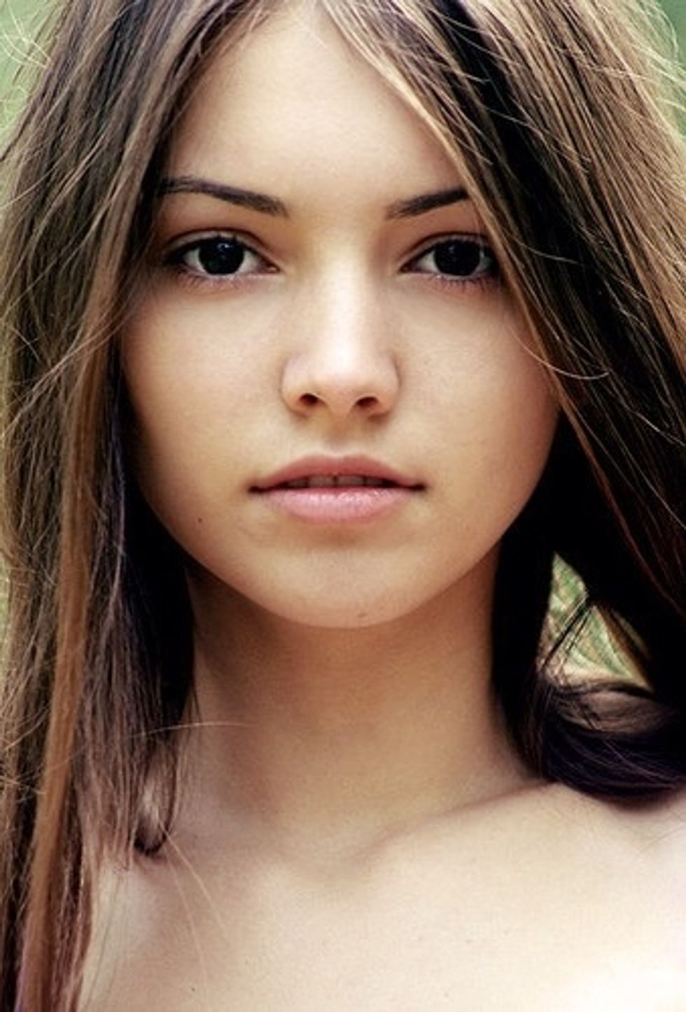 And I see her as animated. This girl captures Running Horse's spirit (almost) but not her face.