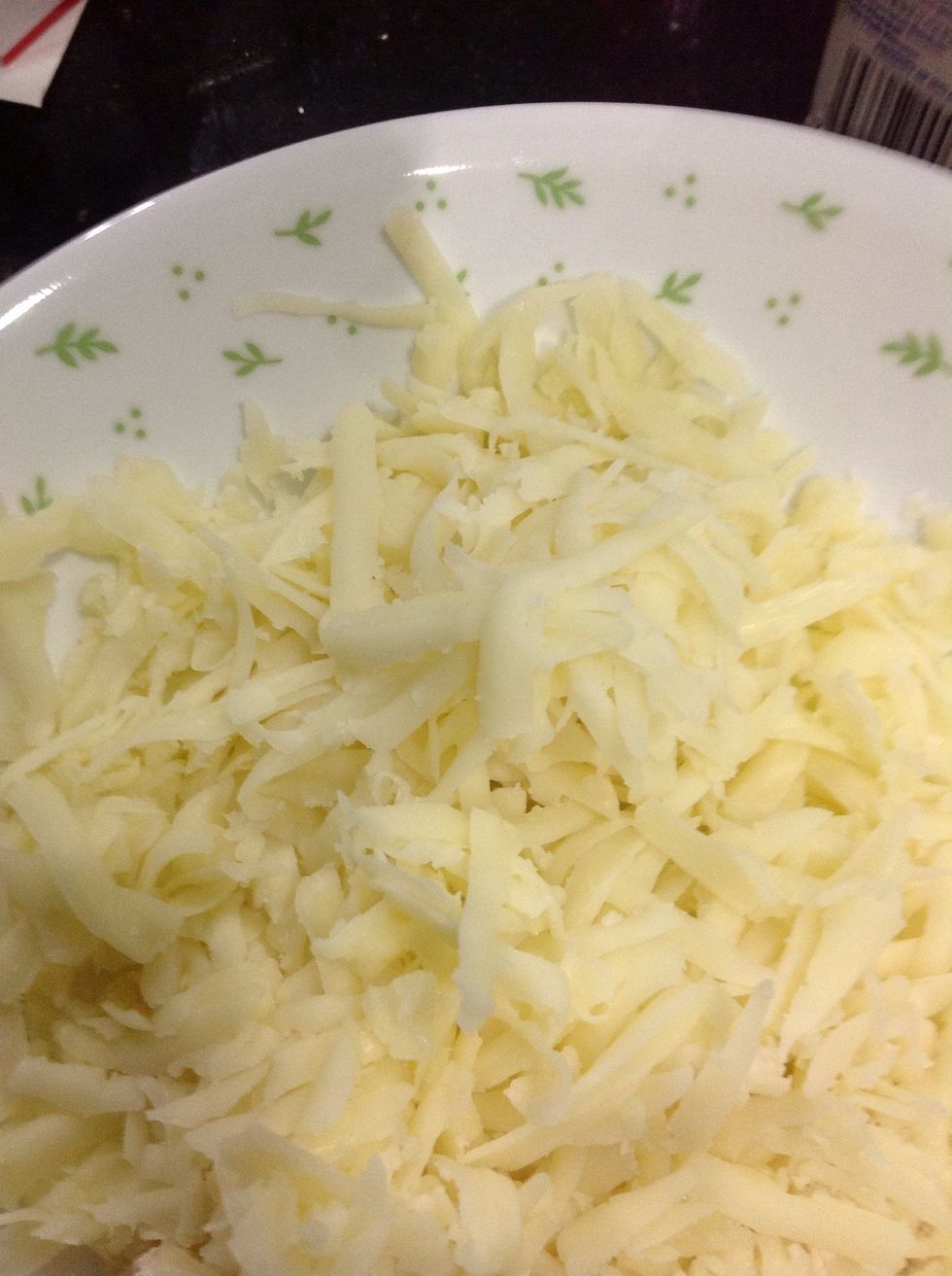 And I shredded the Monterey Jack myself.