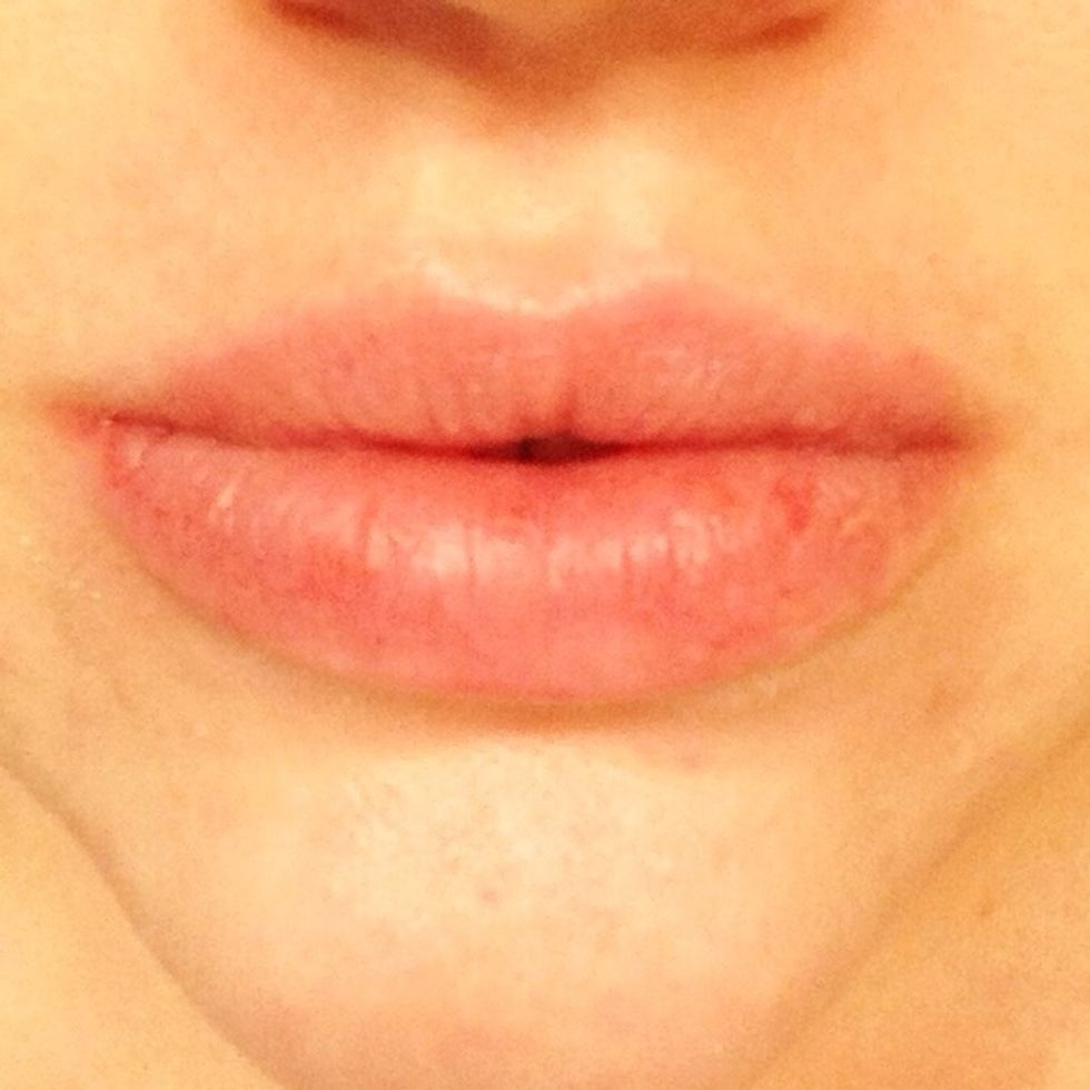 And I was left with soft lips and no icky dry skin.