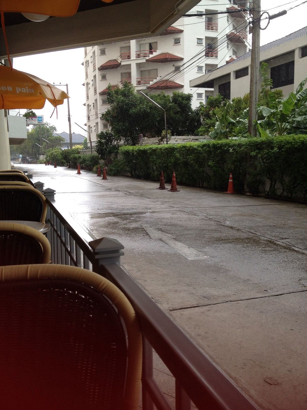 And if the rain should fall, don't just be sad and wait for it to stop. Enjoy the moment. Feel the breeze and the rain. If you could and u want to, go dancing in the rain.