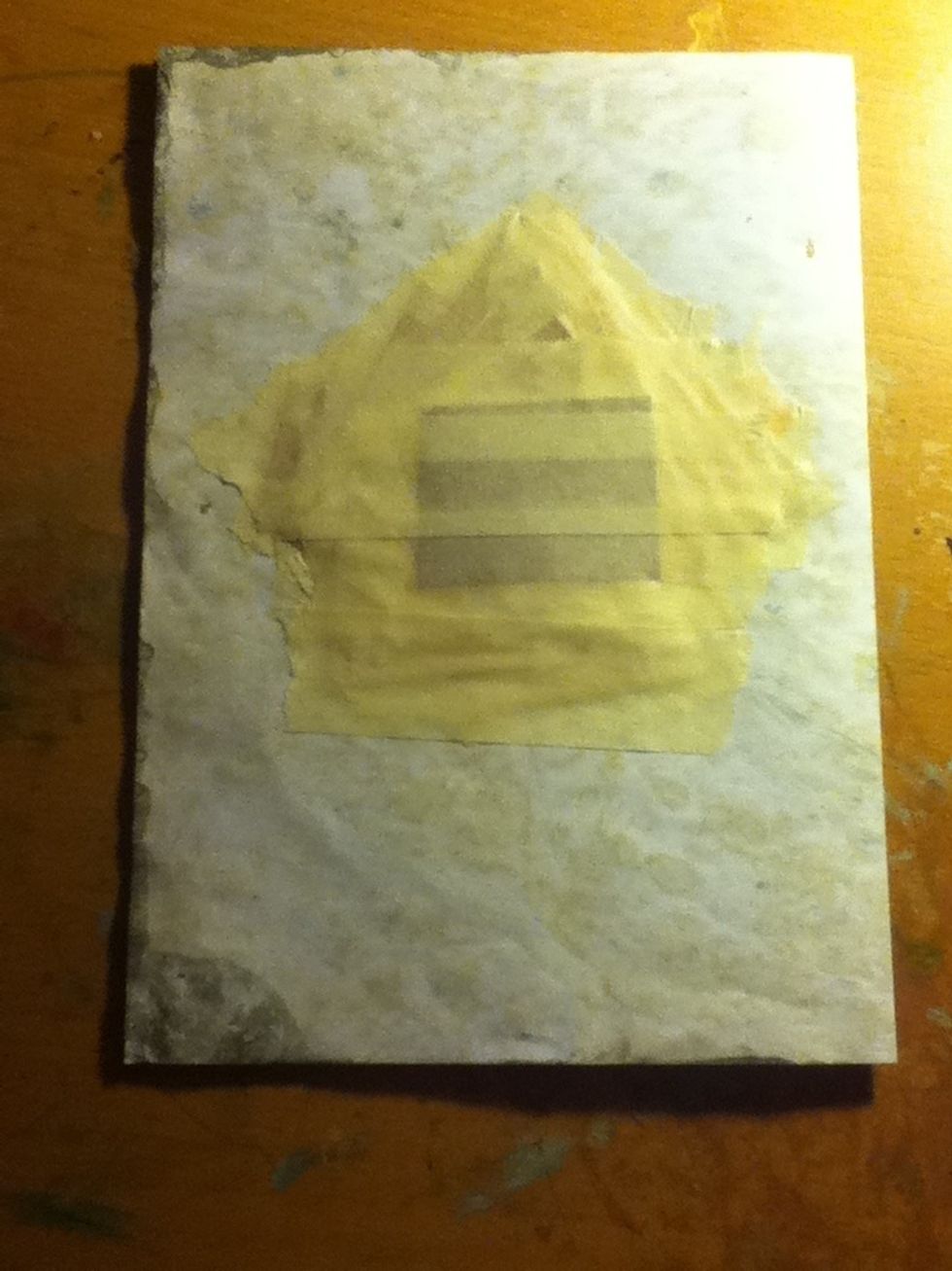 And if you like you can tape up the rest too!