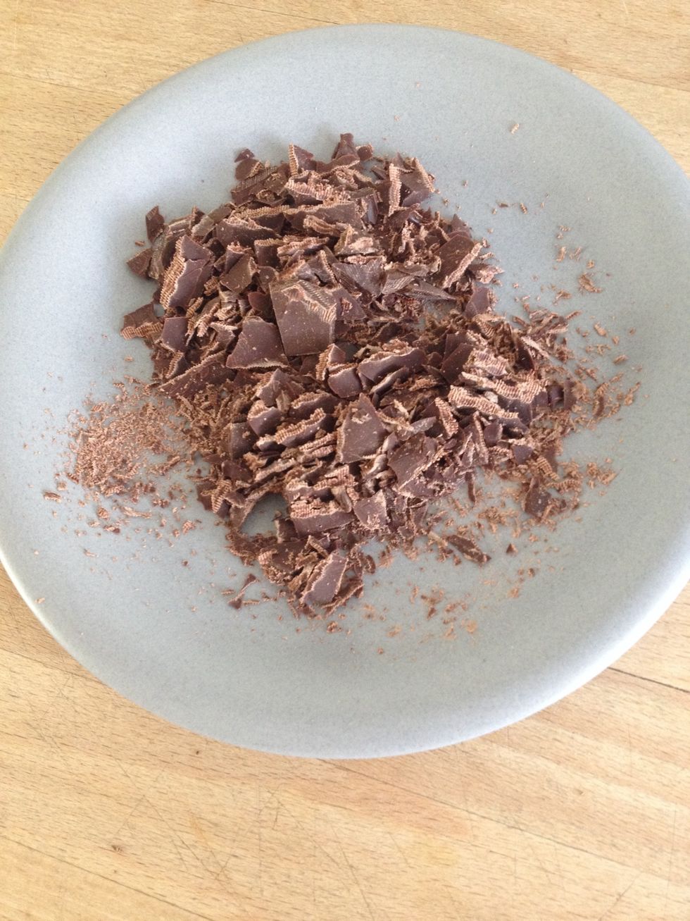 And if you want chocolate pieces