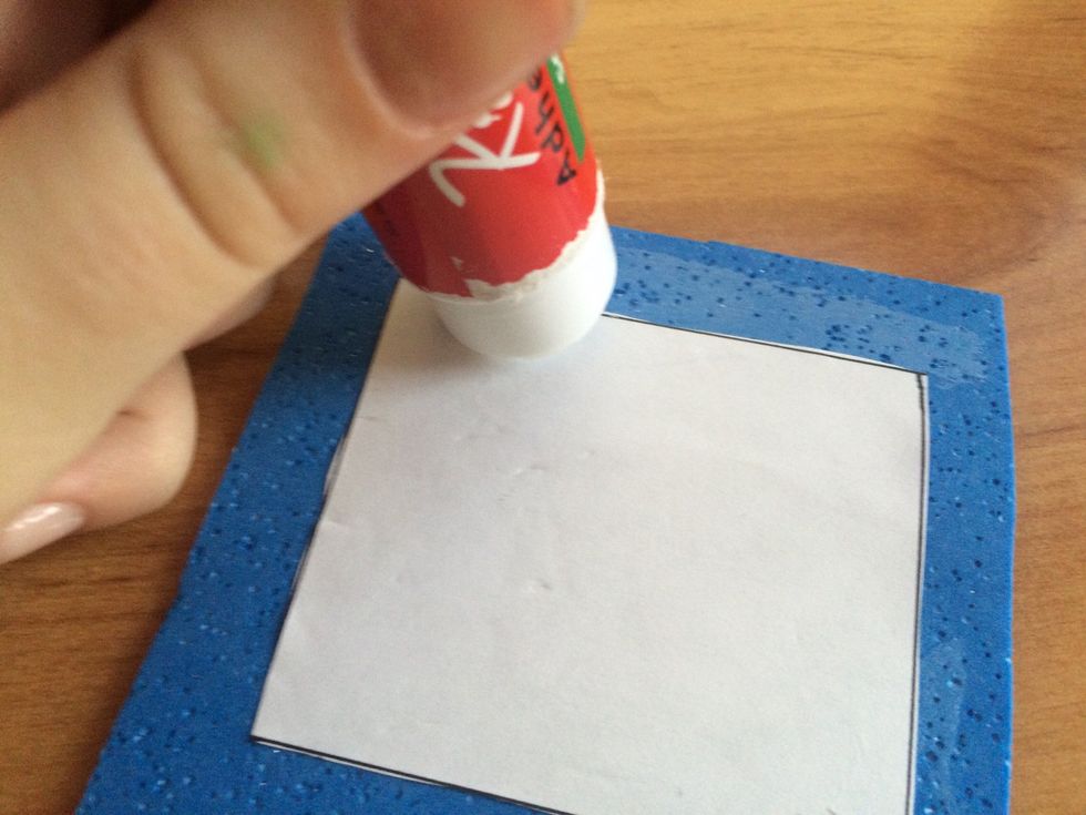 And if you want you can put some glue on top of the edges.