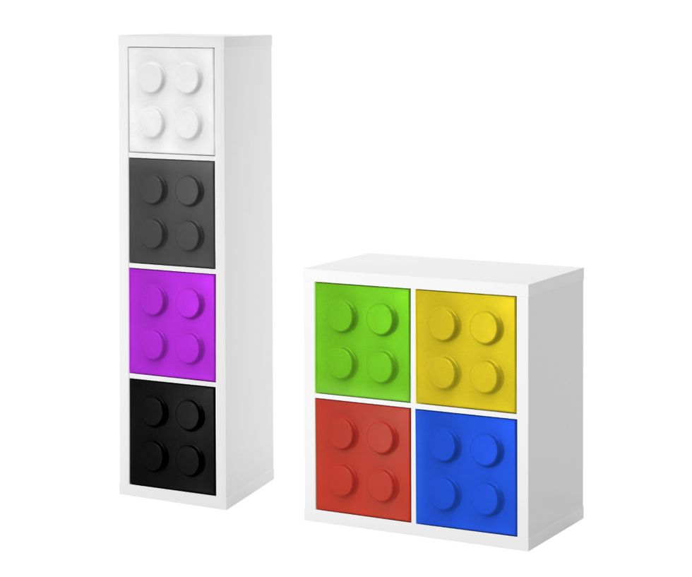 ... and in case you noticed the other door that was mounted on the KALLAX shelf: Visit http://qlib.it