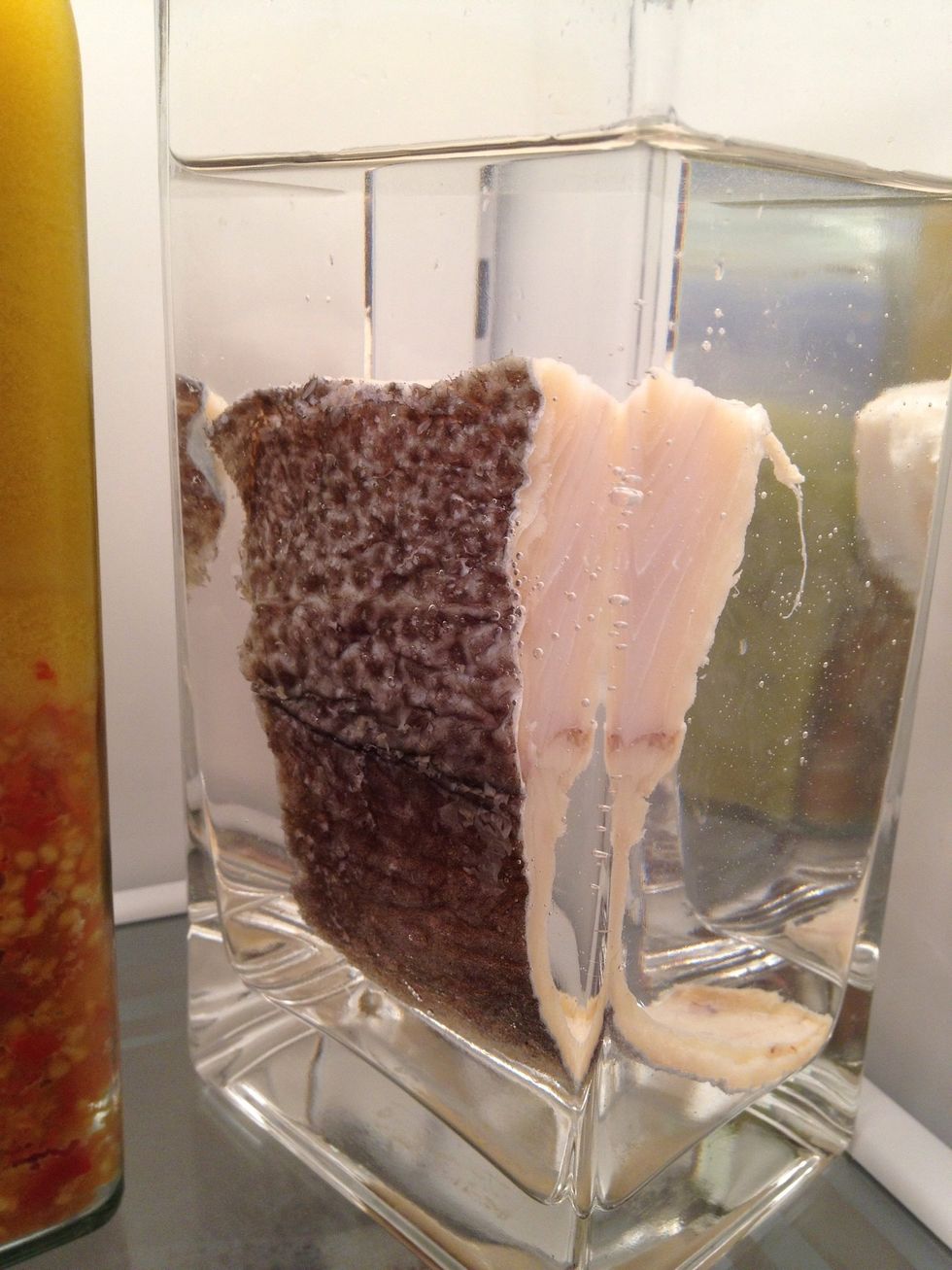 And in the fridge overnight.