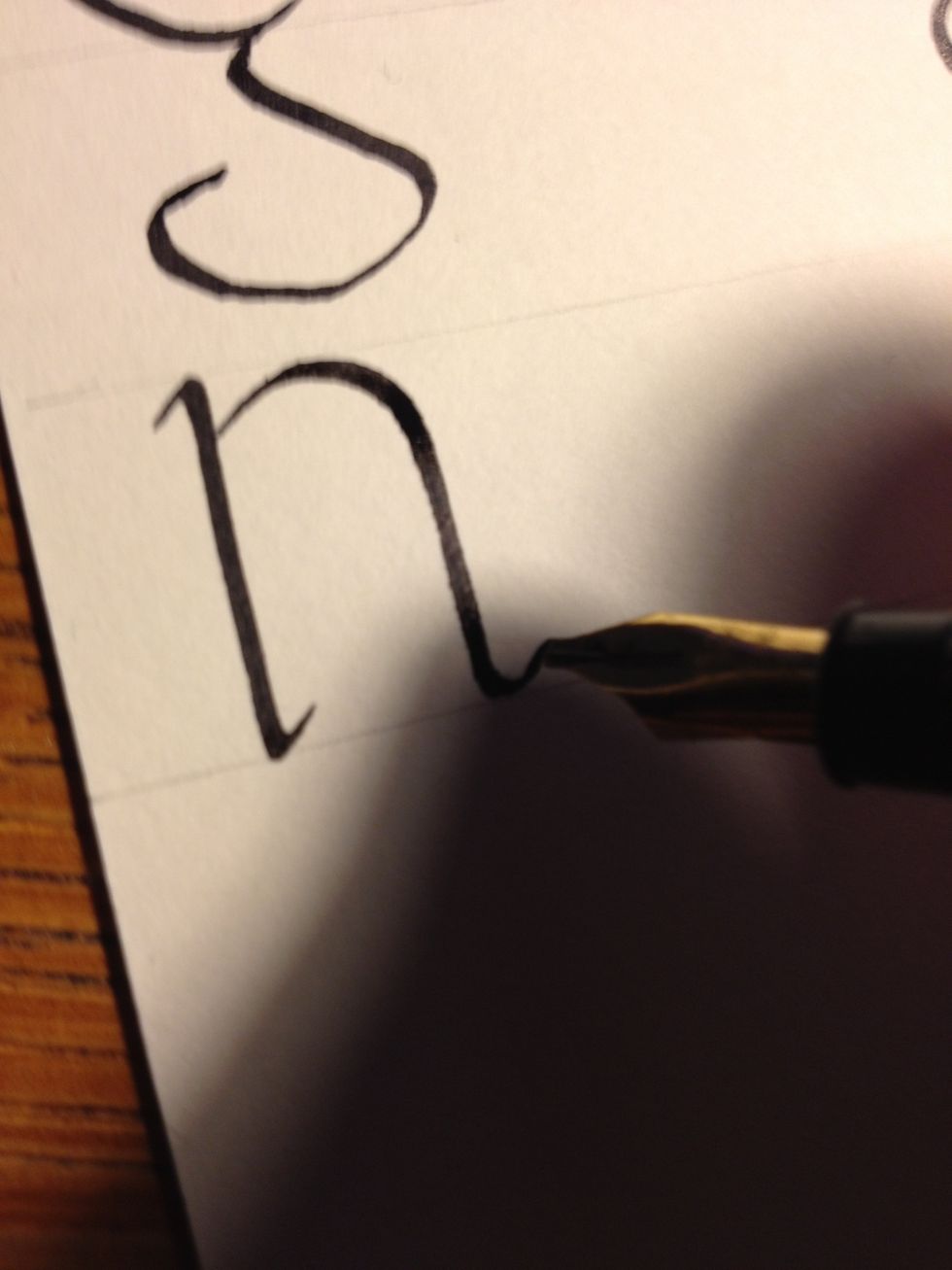 ...and is in all aspects the same, except you do not repeat the second stroke.