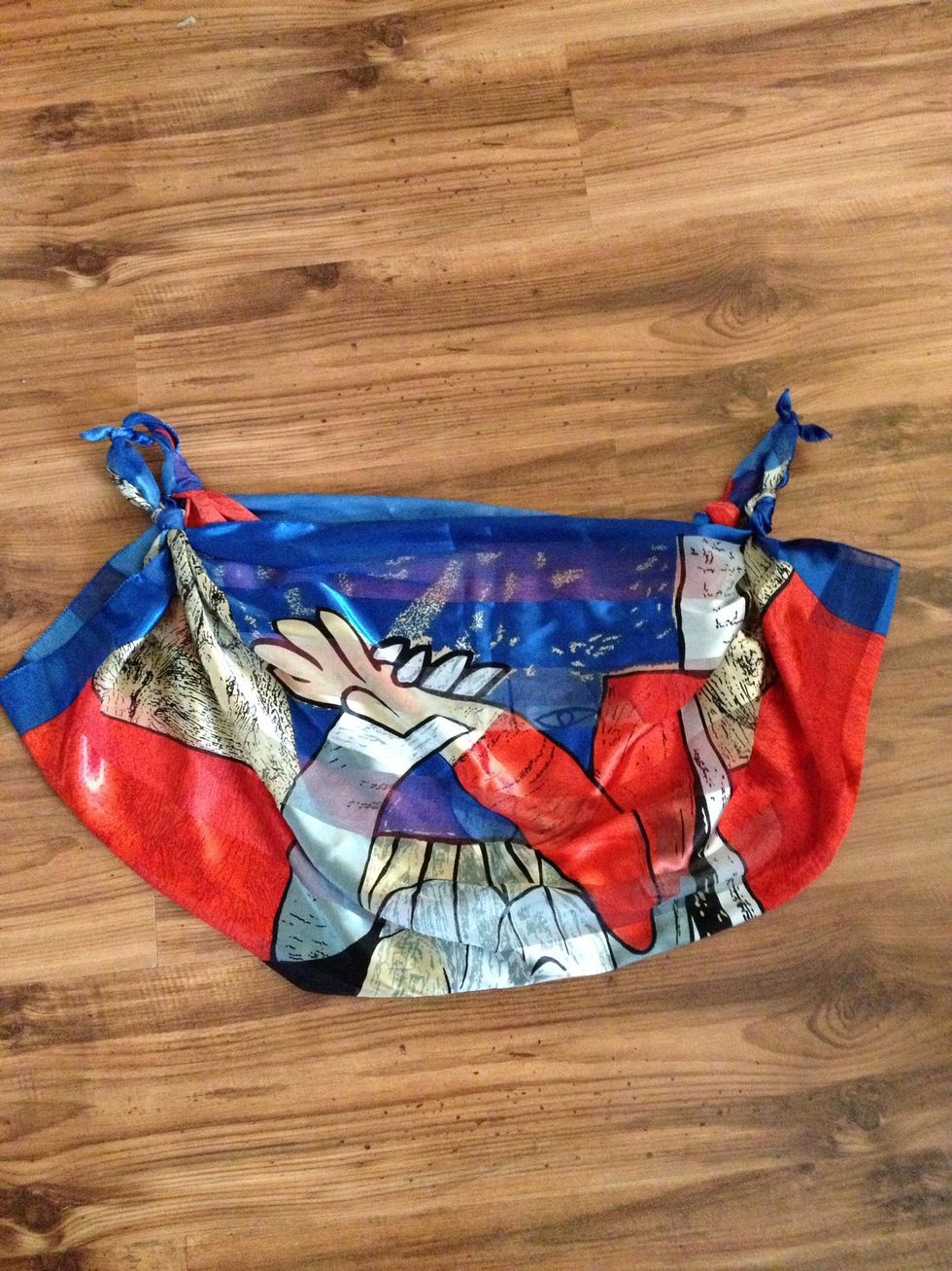 And it will look like this easy bag to thro wet clothes or towels in after a day at the beach.