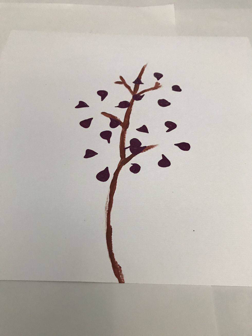 And keep doing it over and over till you have enough leaves