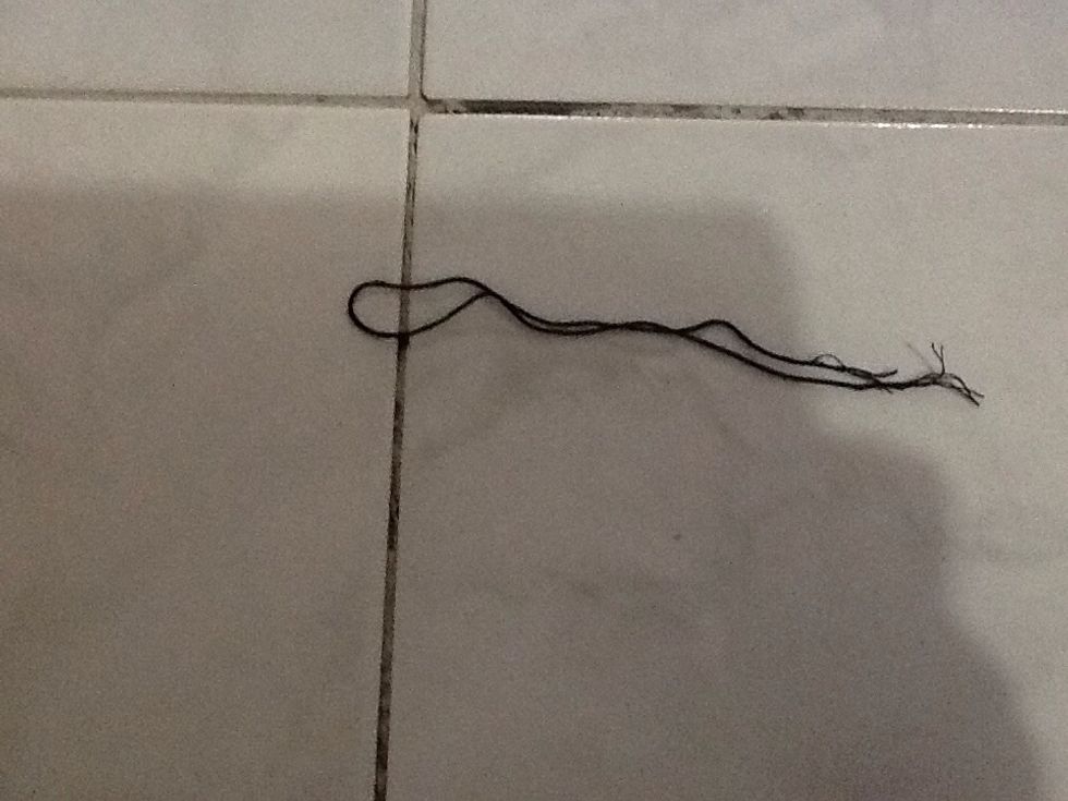 And keep on folding but measure it to the draw out on the fabric to make sure its not to long or not to short