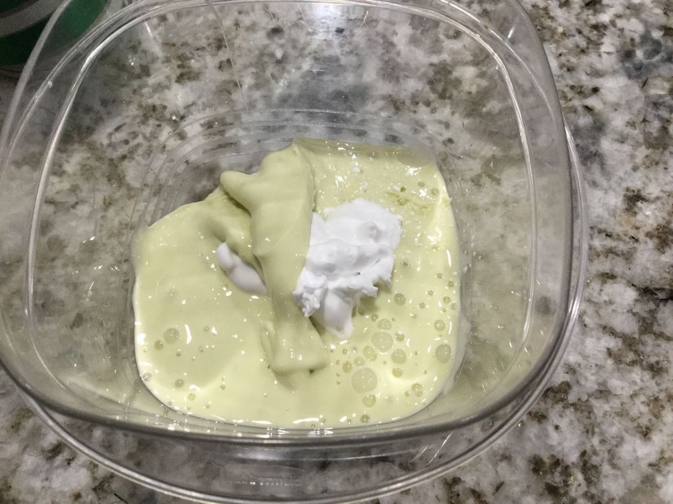 And keep on mixing and folding it together like this\ud83d\udd1d