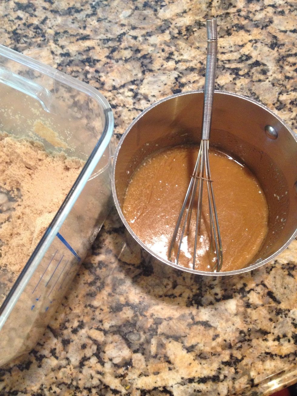 And lastly 2 TB brown sugar