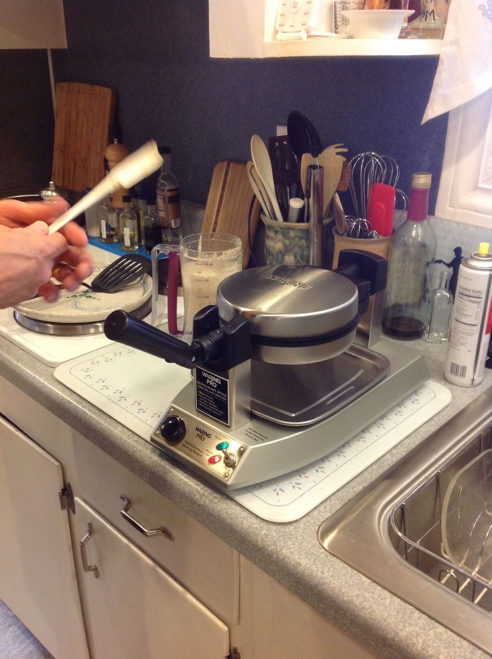 And let it cook to golden loveliness.