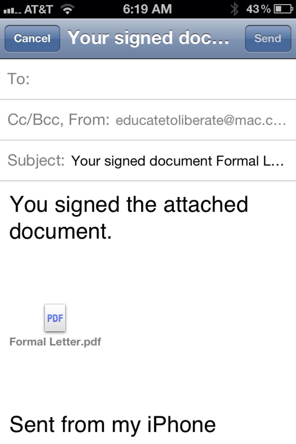 And like that, you have a signed document.