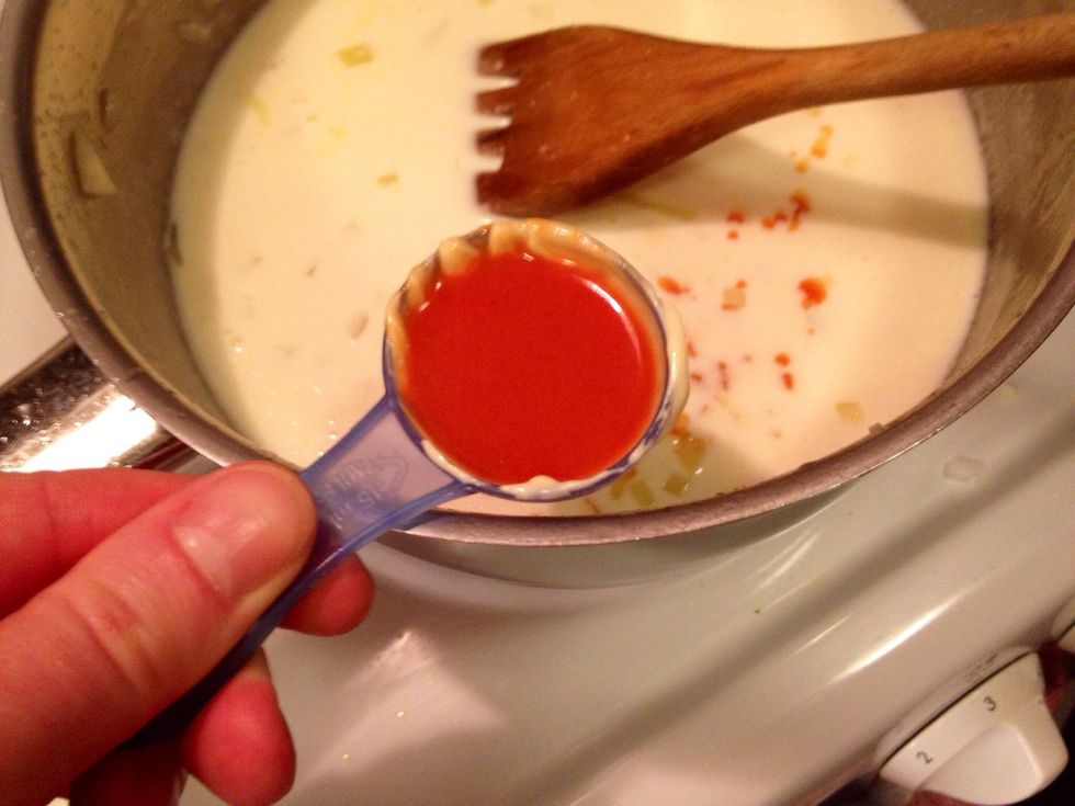 ..and lobster broth.