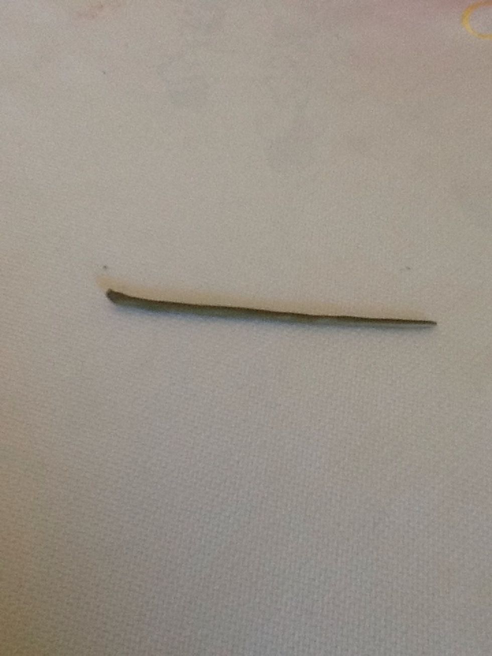 And make a long thin snake