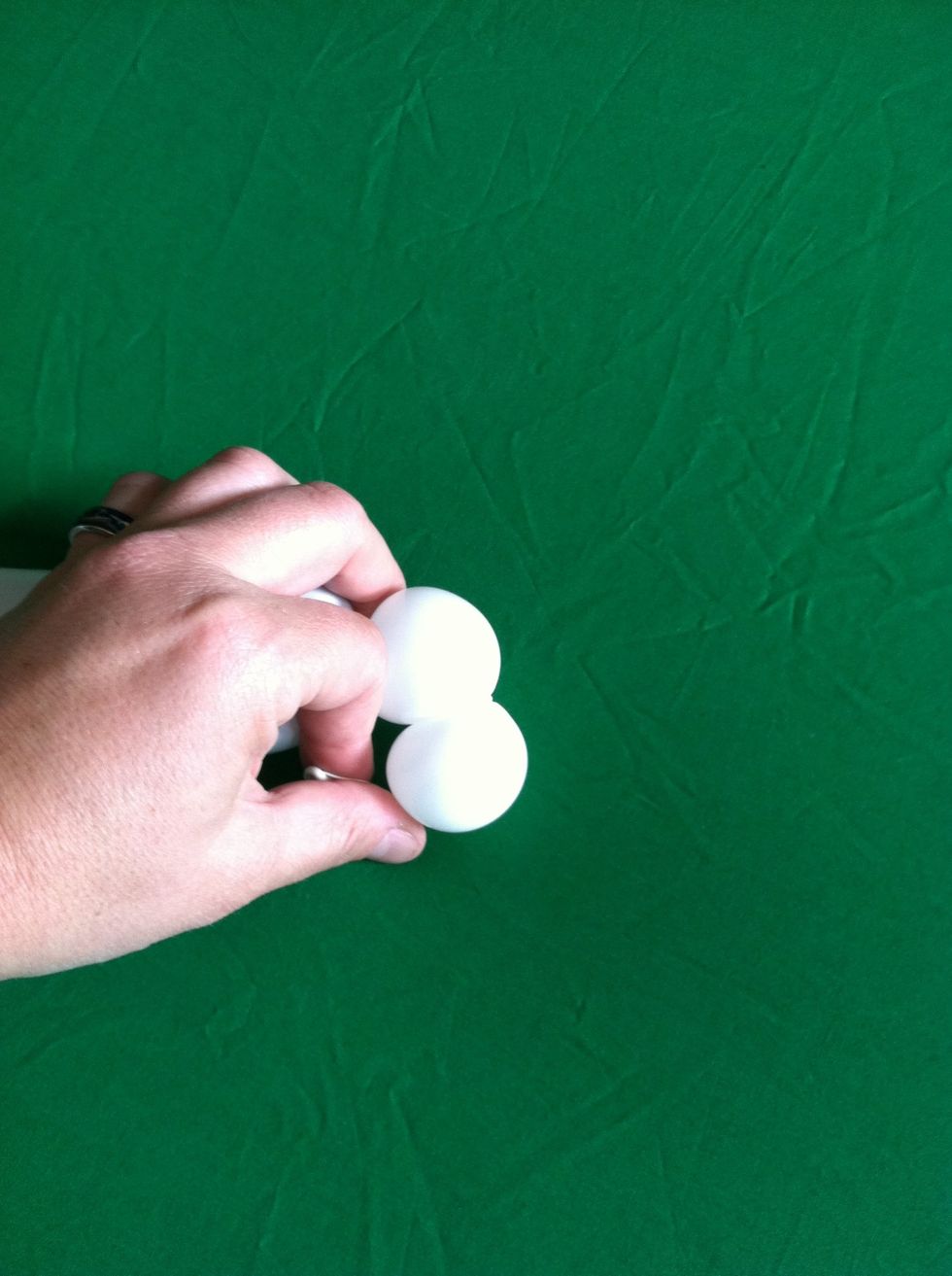 And make a second one the same size and twist together