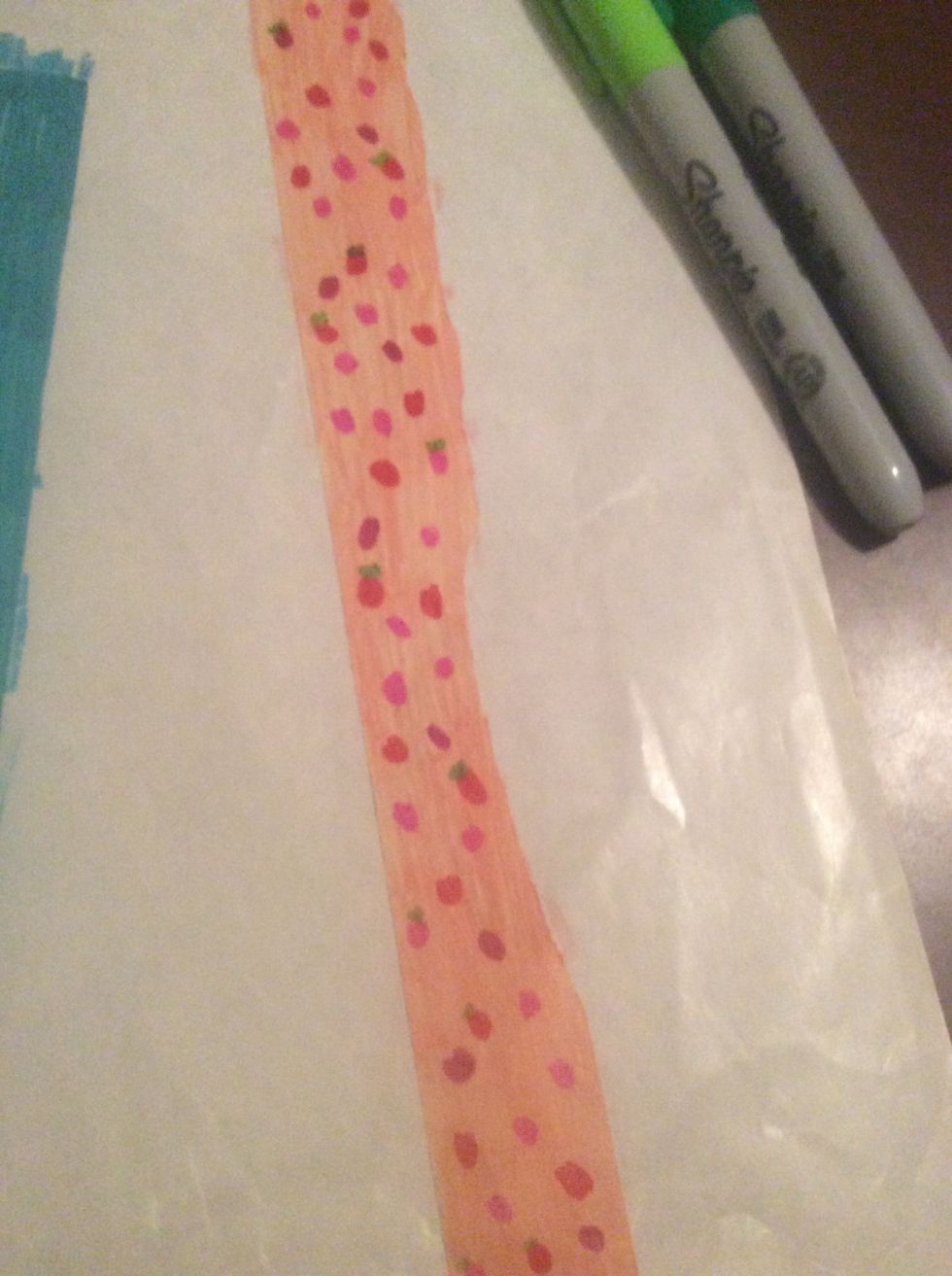 And make leaves you could even make them attached to a vine if you wanted to