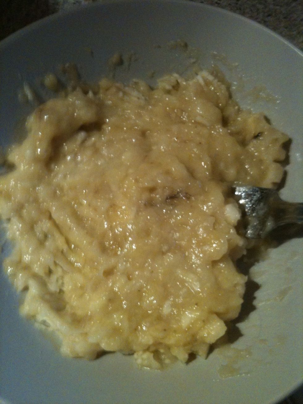 and mash them up.... ewww! haha