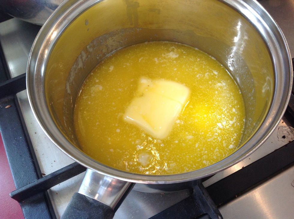 And melt the butter
