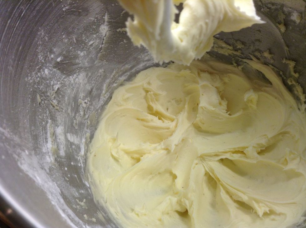 And mix it all together until really fluffy.