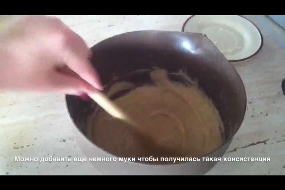 And mix it well again