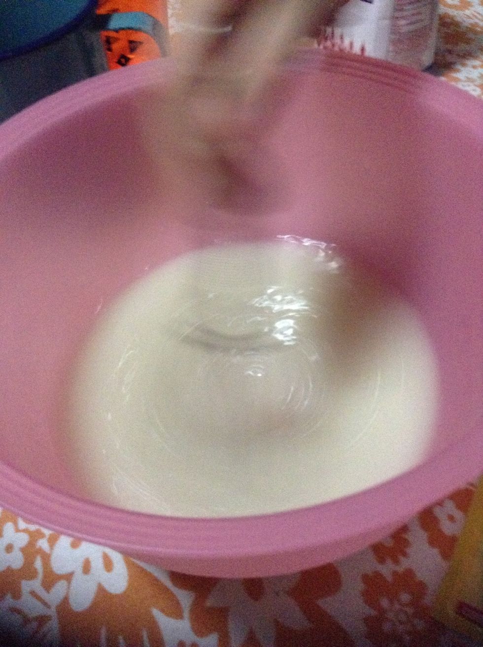 And mix it