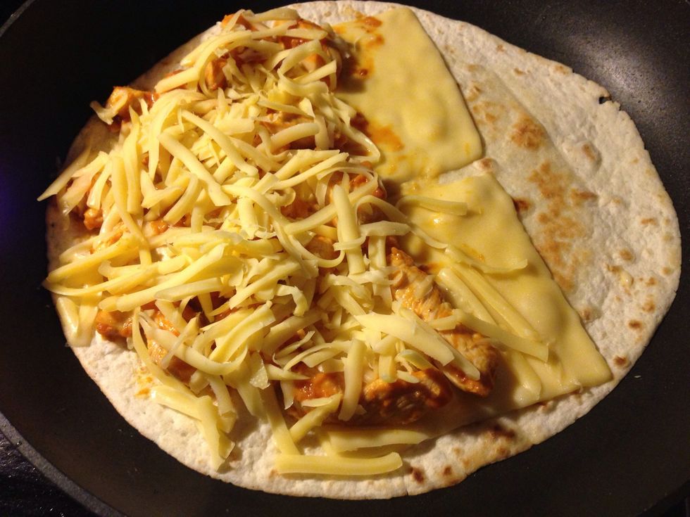 And more cheese. Dont be shy, everything is better with cheese :)