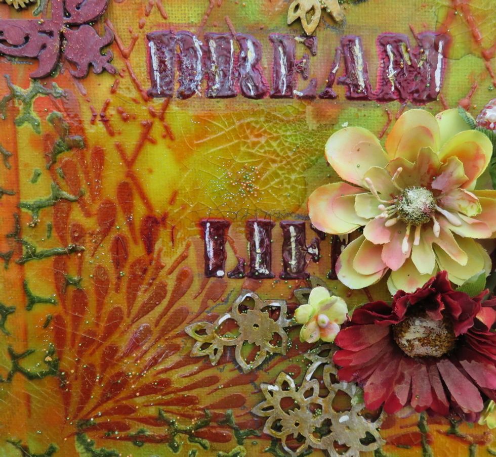 And more close- ups to the finished project.