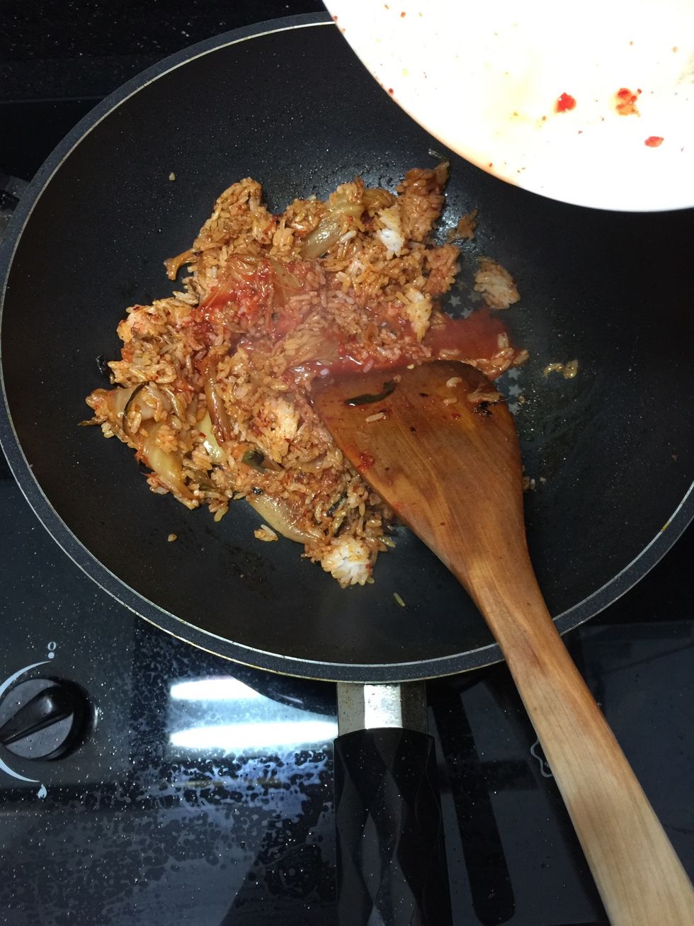 And more kimchi juice for me. \ud83d\ude1d