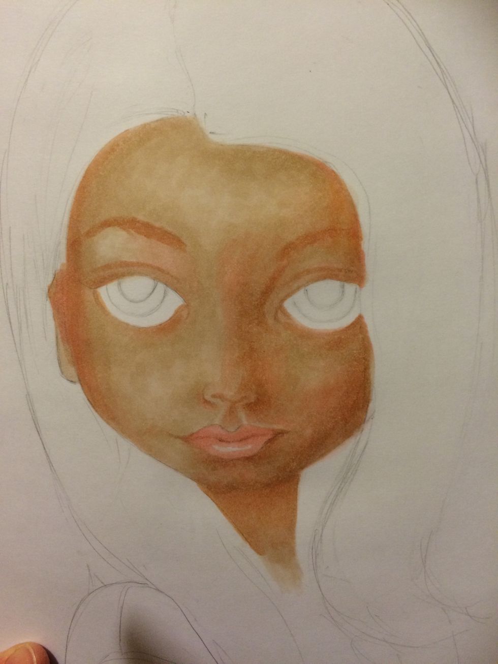 And N01 Wood Ash. Still building up the shadows.