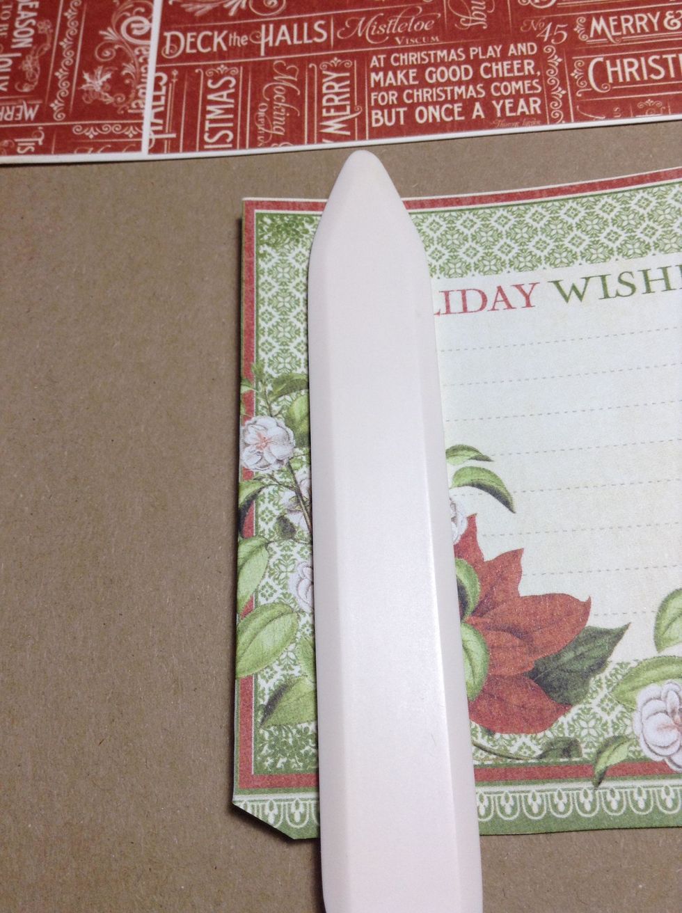 And now glue the pocket in the back of each moth page.