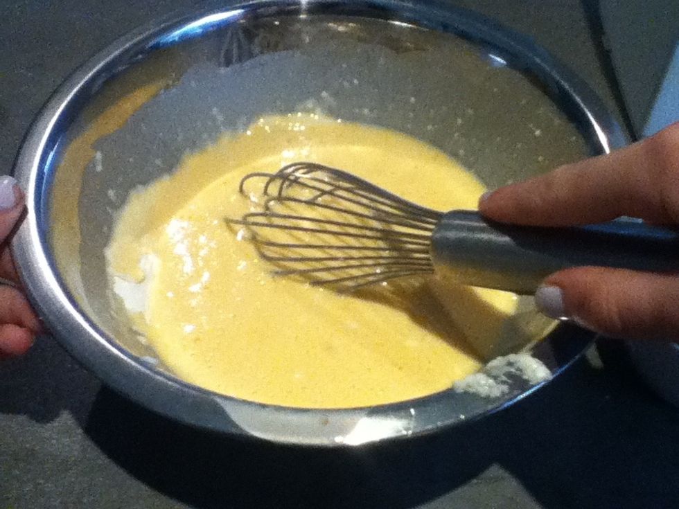 And now it's time to wisk!