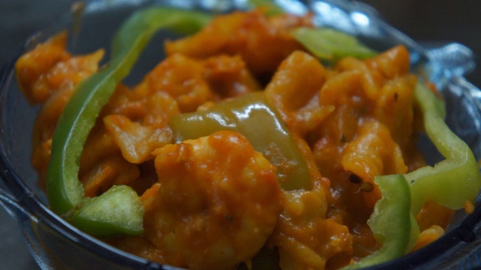 And now the delicious Mix Sea Food Pasta is ready with Spanish touch!!!