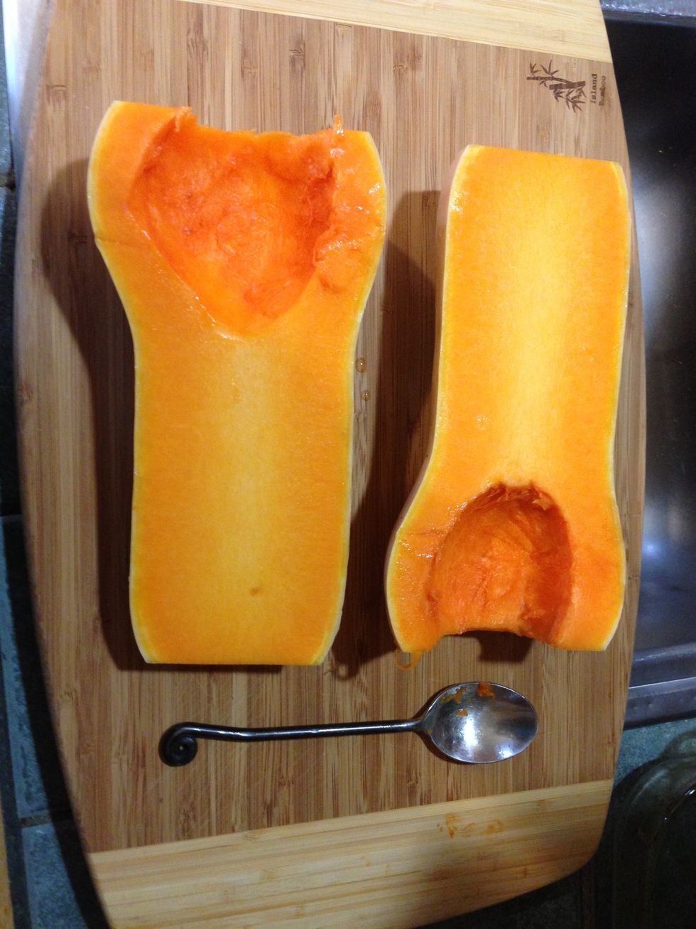 And now the squash is primed for adventure!