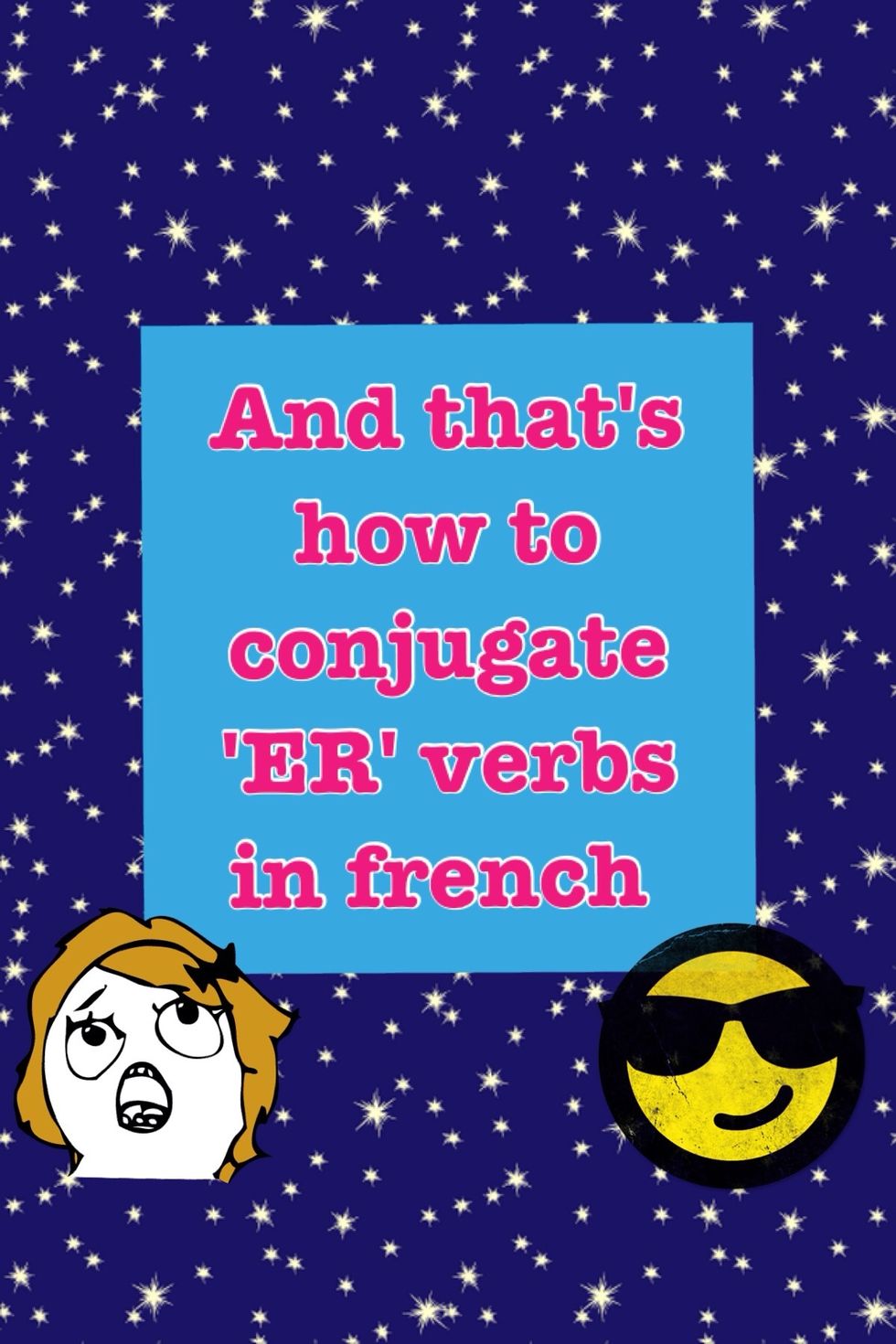 And now you are finished