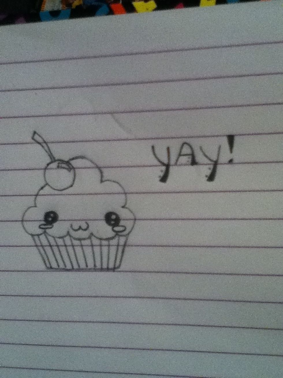 And now you're done!!!! Hope you liked it!! :D (and yes, used the font from @Delilah's guide)
