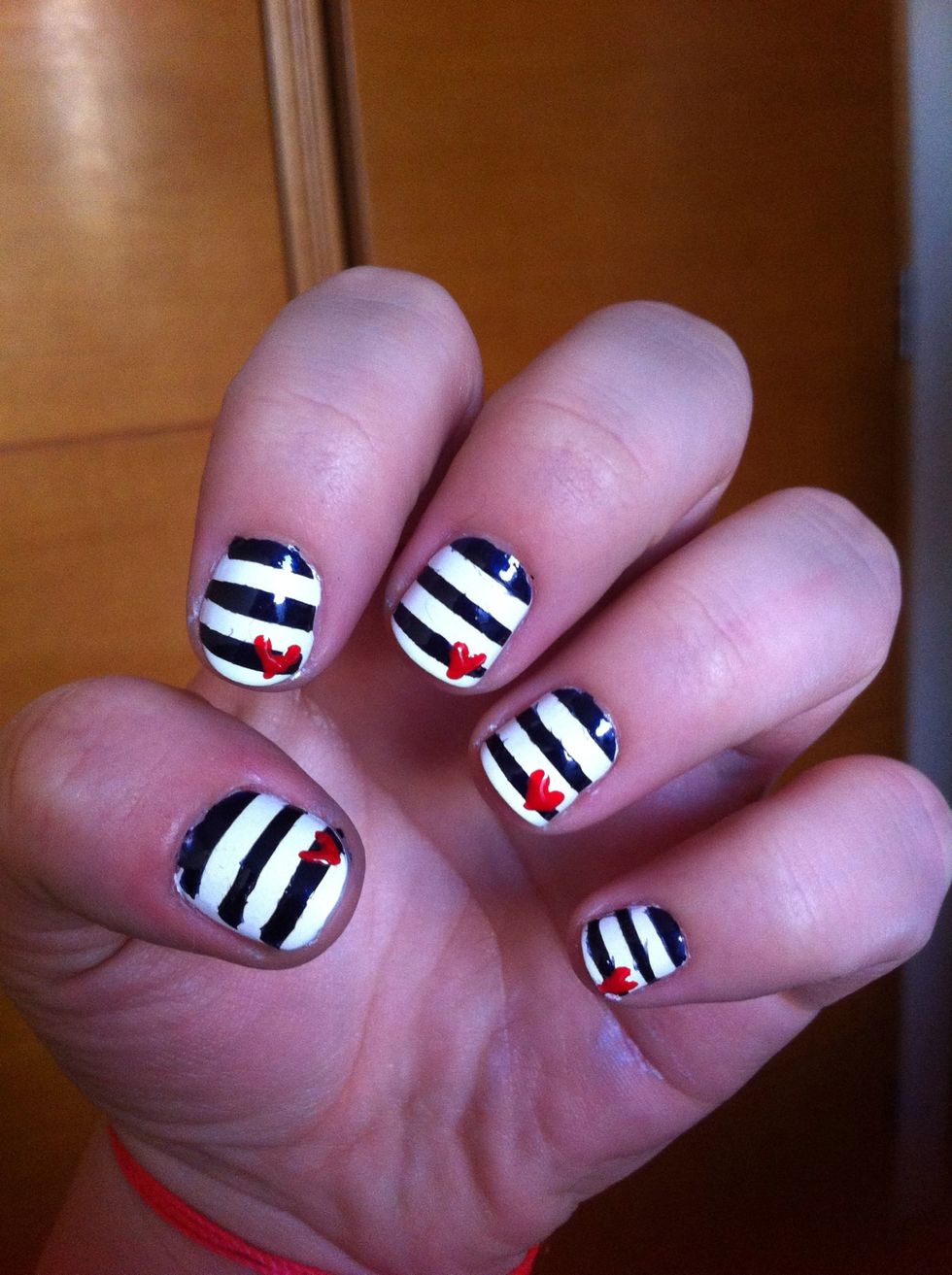 And now you're done. You can finish with a top coat if you want. Hope you liked this guide and give it a try.