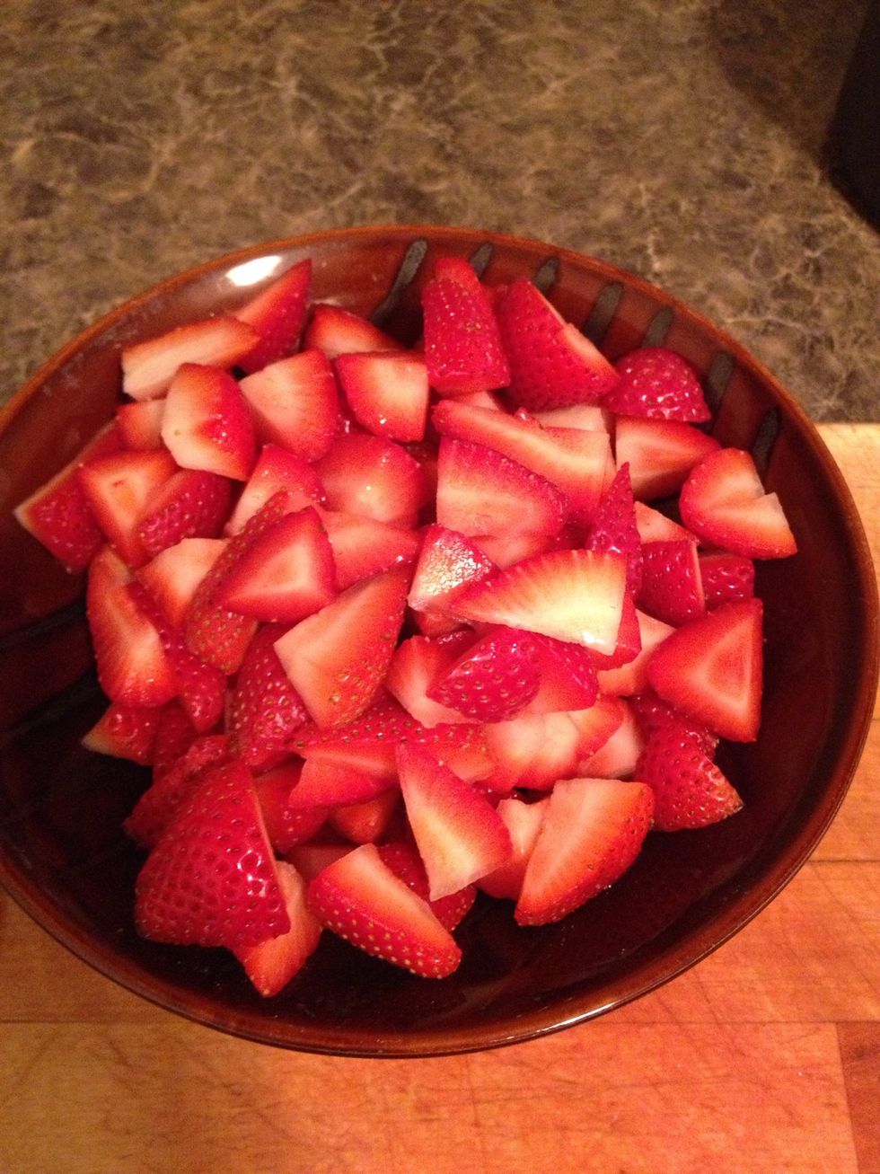 And now your strawberries are ready!