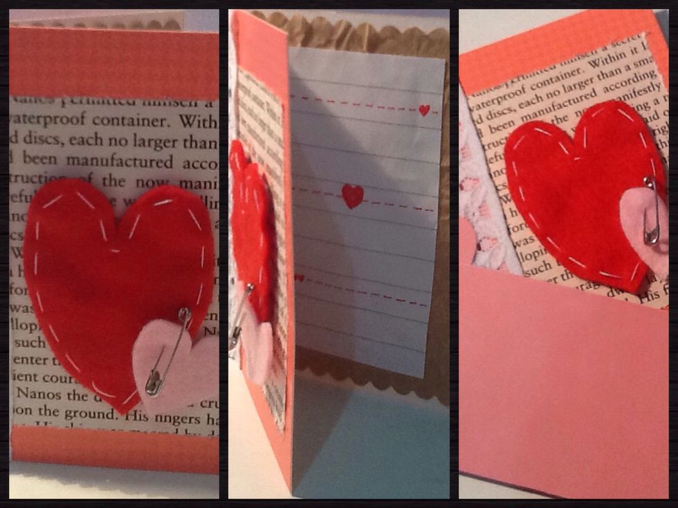 And now your super cute, scented Valentine's Day card is complete! Write a message inside, put it into an envelope, and give it to someone special, after all...it's handmade! \ud83d\udc8c