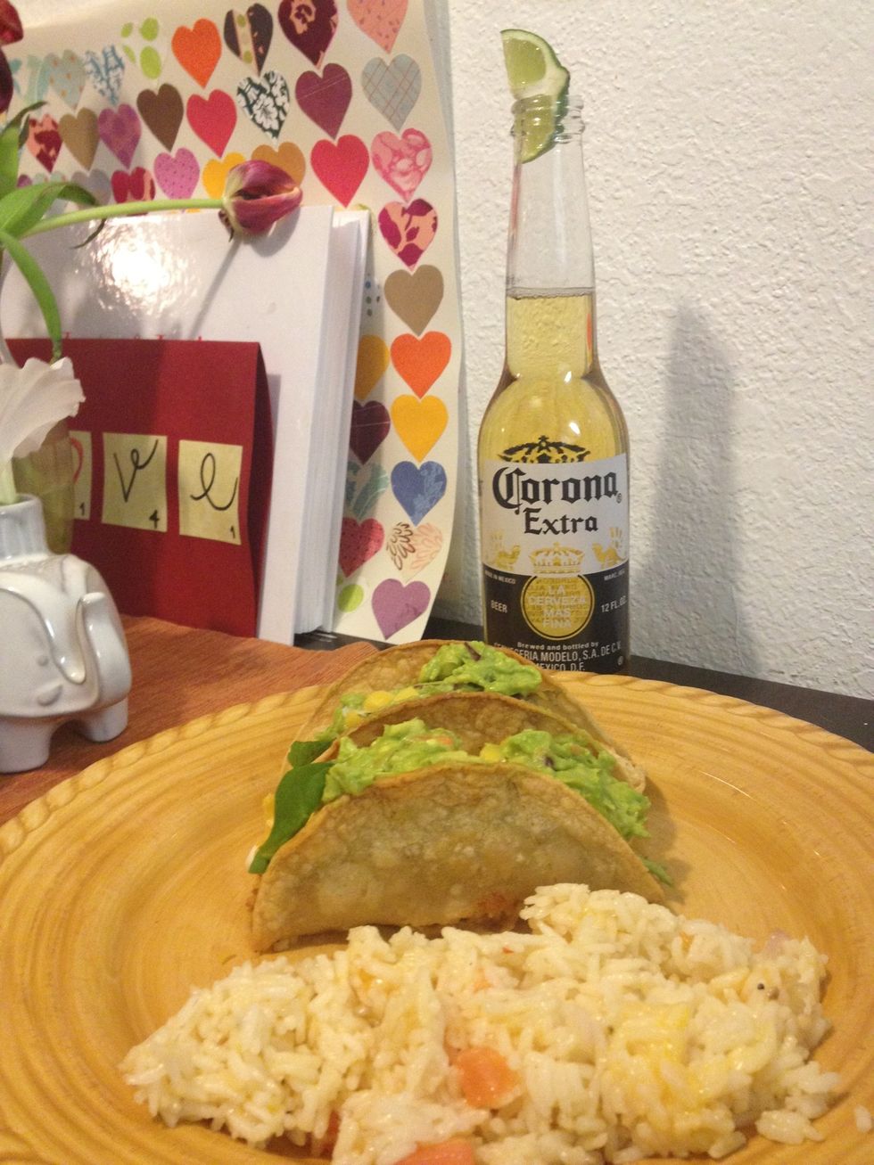 ... and of course a corona!