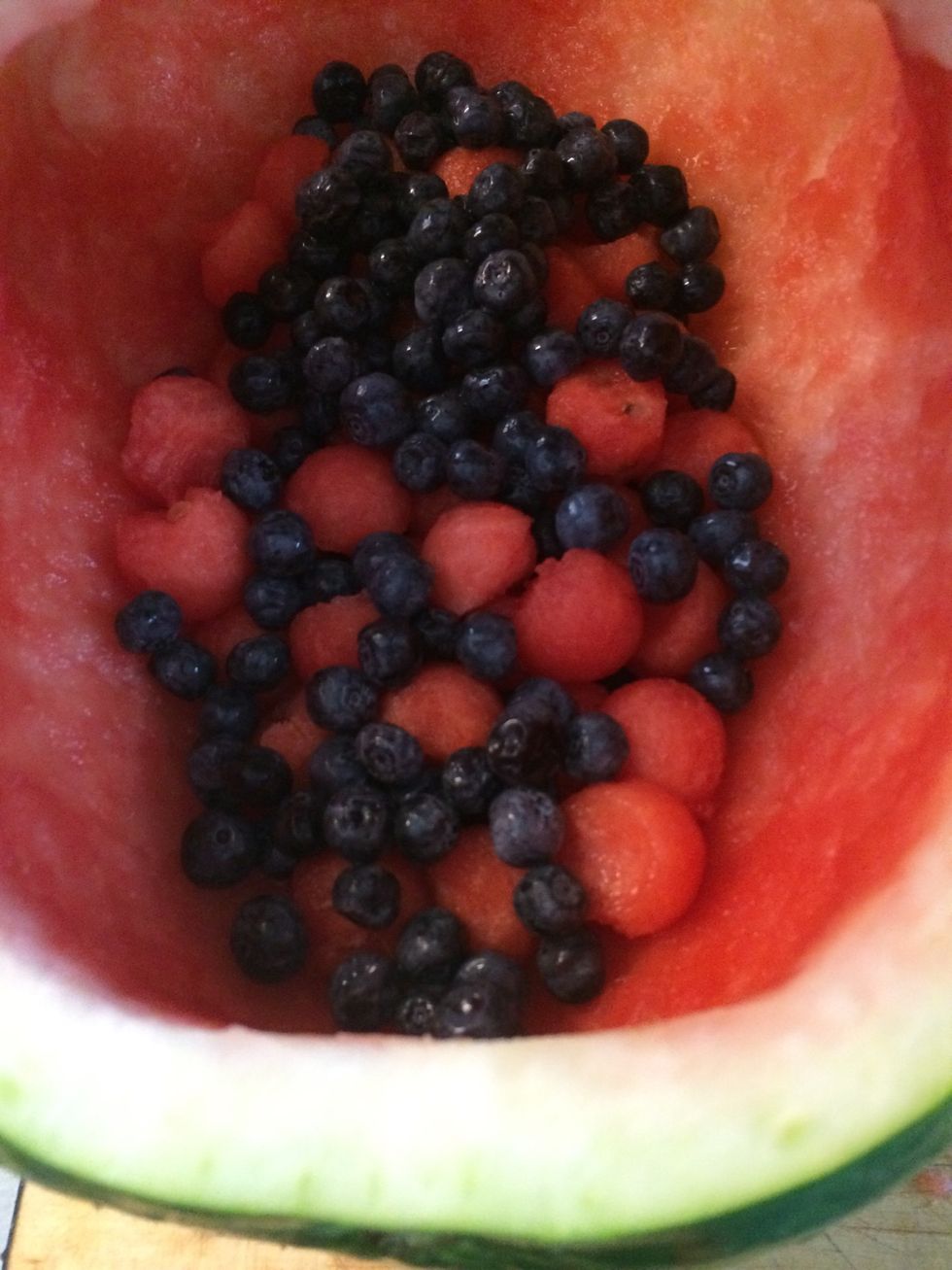 and one more layer if blueberries