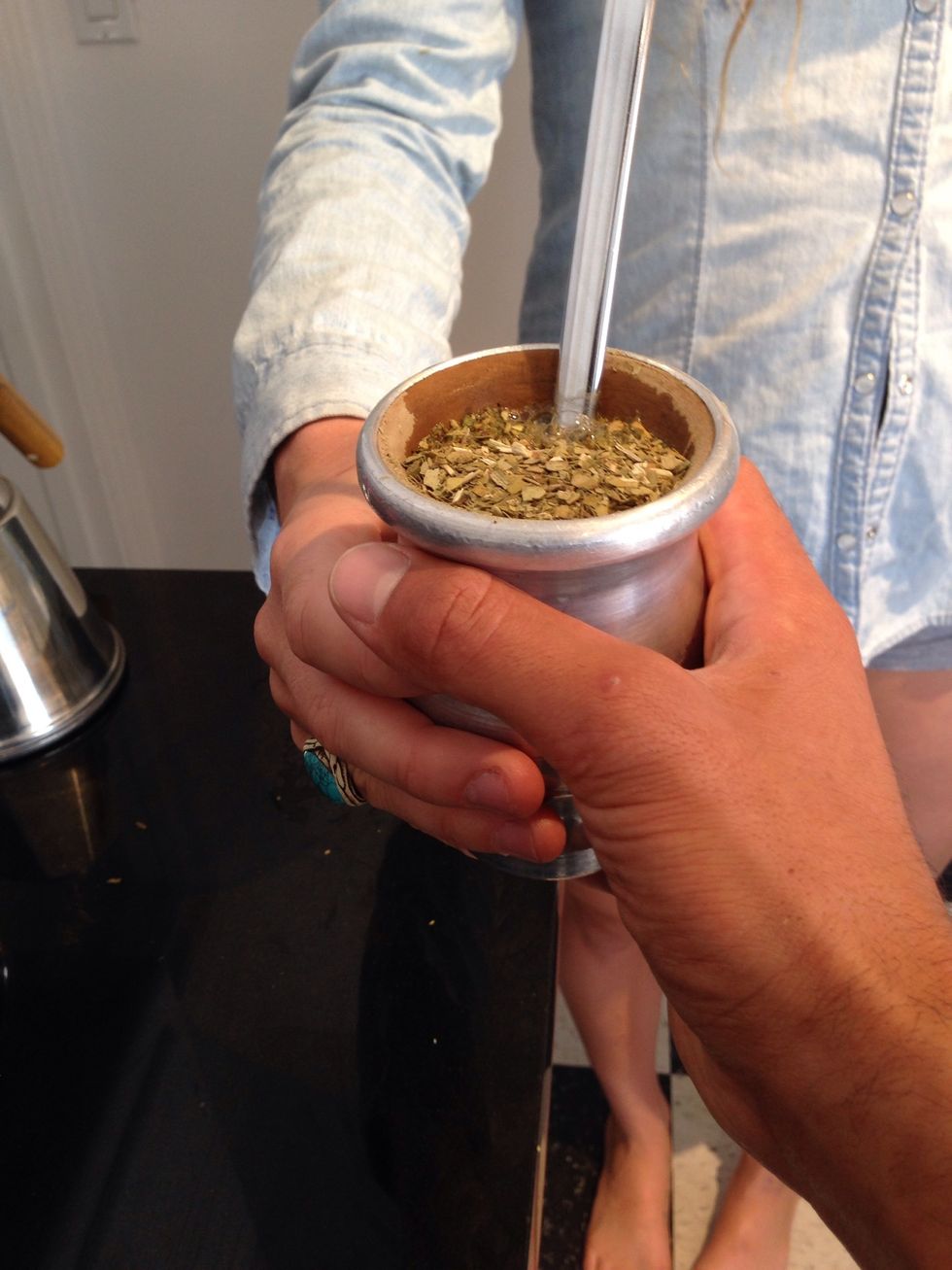 And pass the gourd to a friend