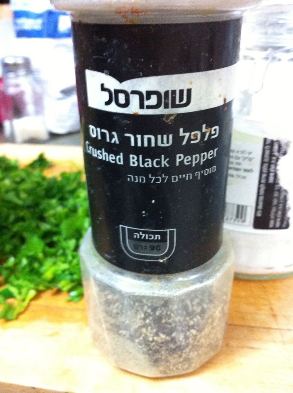 And pepper