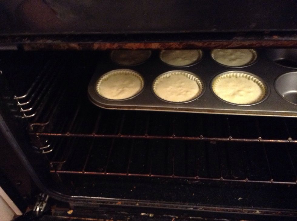 And place in the oven.
