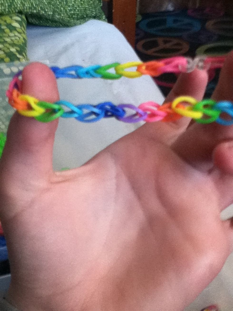 and place it on the other side of the bracelet